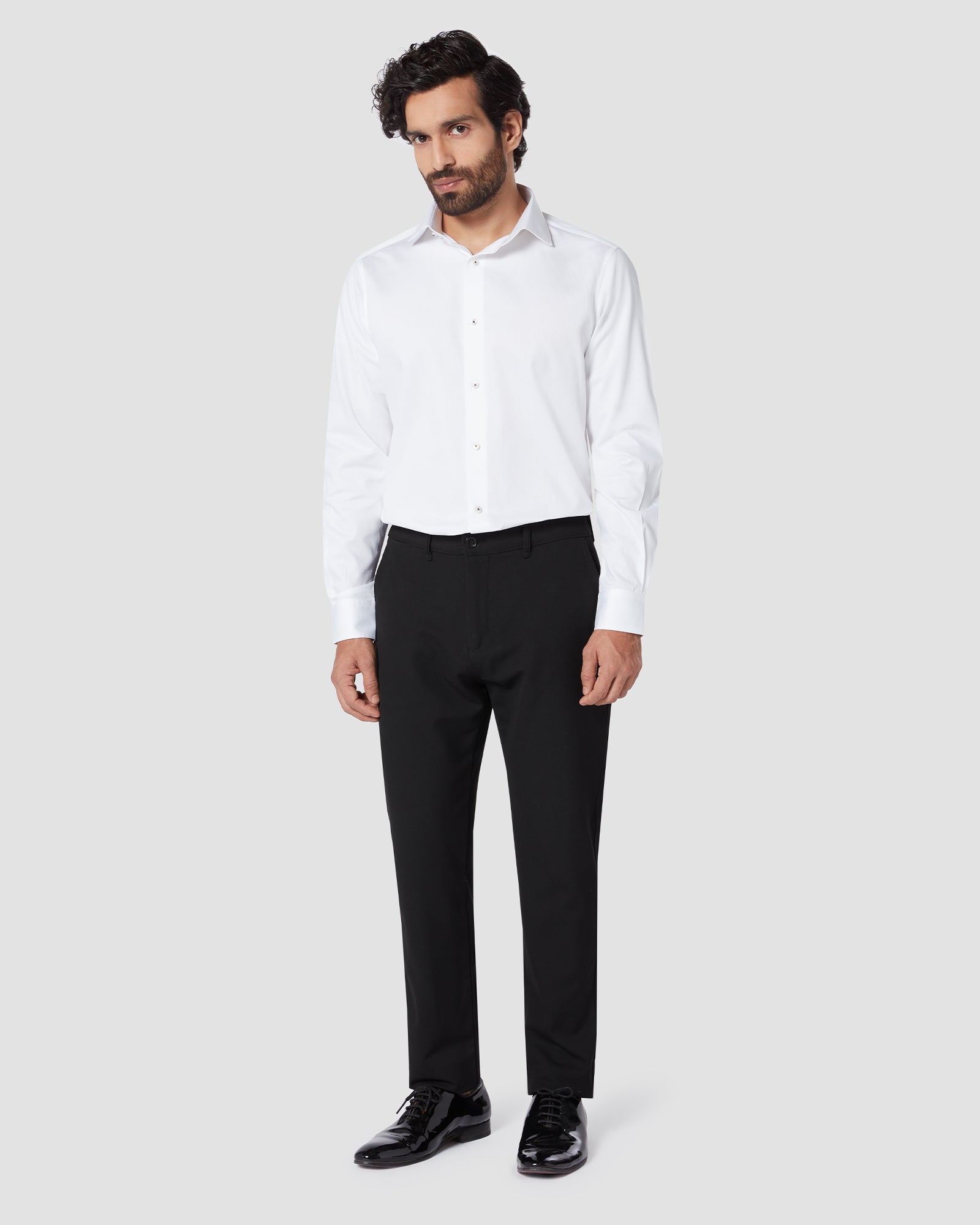 Soktas Micro Dobby Shirt - White