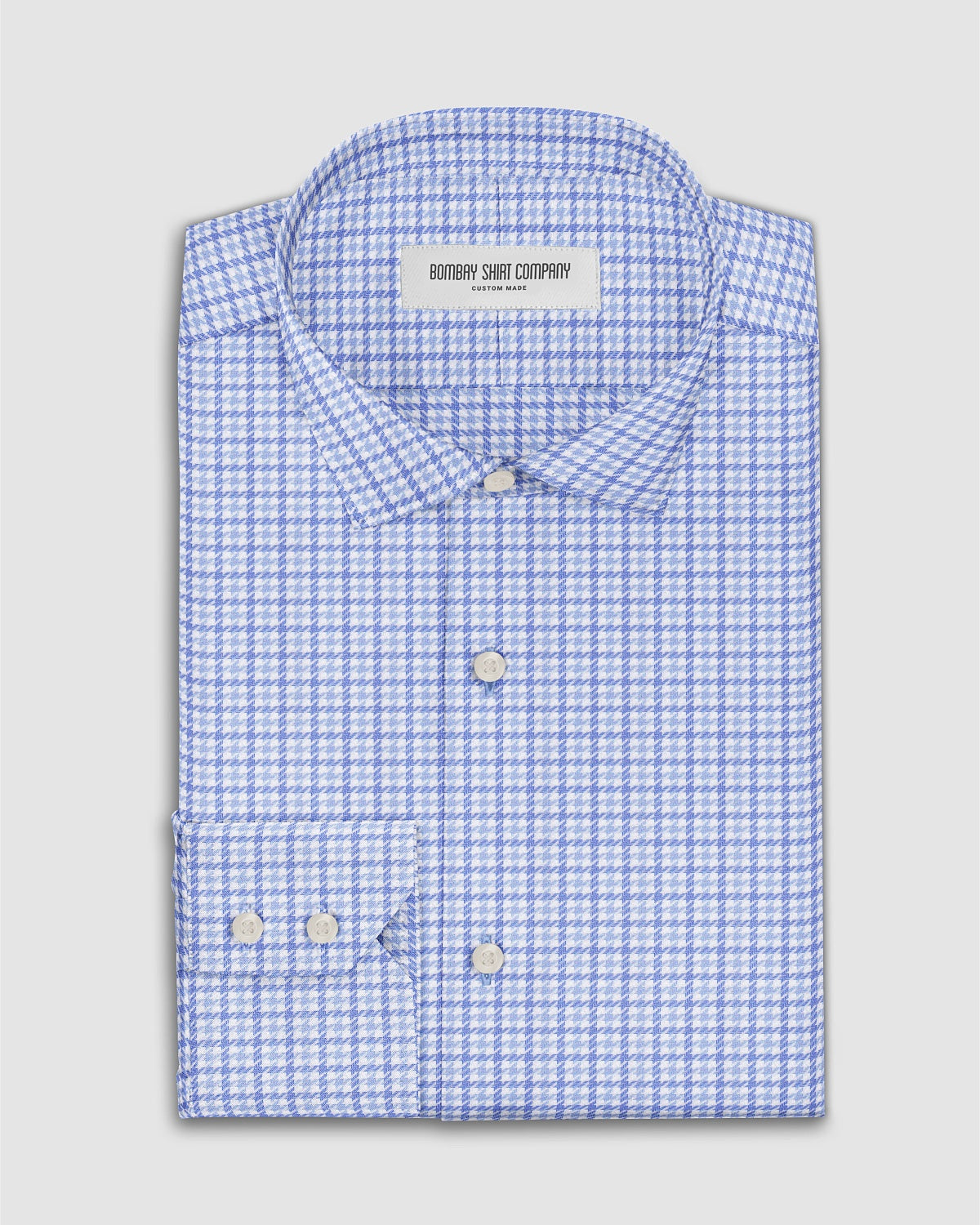 Primus Twill Checked Shirt - Blue