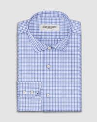 Primus Twill Checked Shirt - Blue