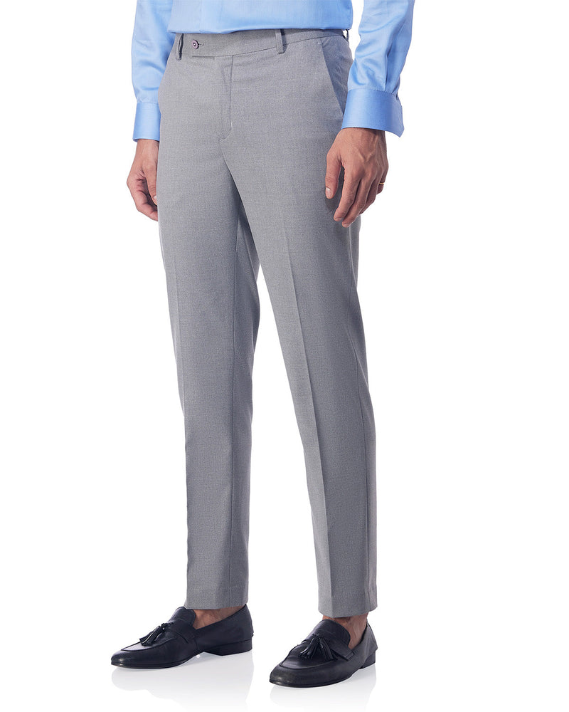 grey dress pants with white shirt Men's & Gingham (Light Grey Check Long Sleeve) Twillory whether paired with a matching gray jacket or something in a different color Athletic Fit Stretch Suit Pants