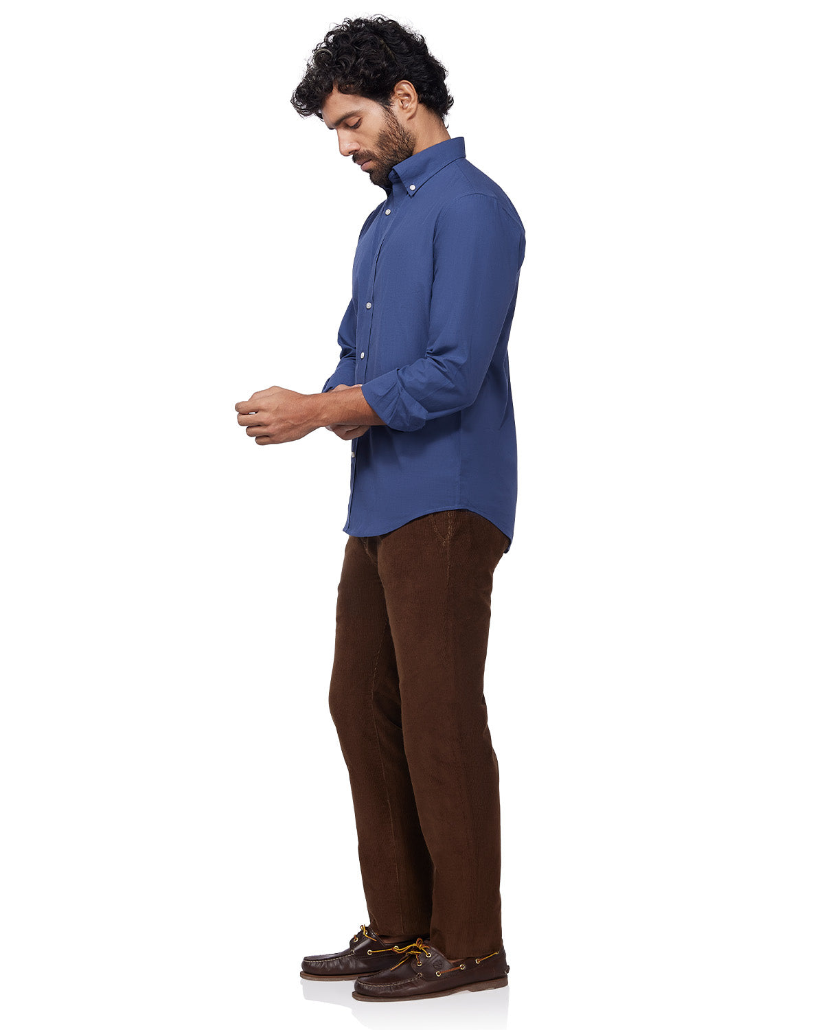 Japanese Poplin Shirt - Navy