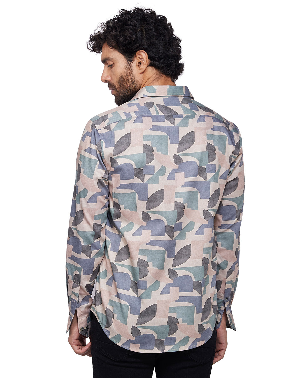 Abstract Printed Shirt - Multicoloured
