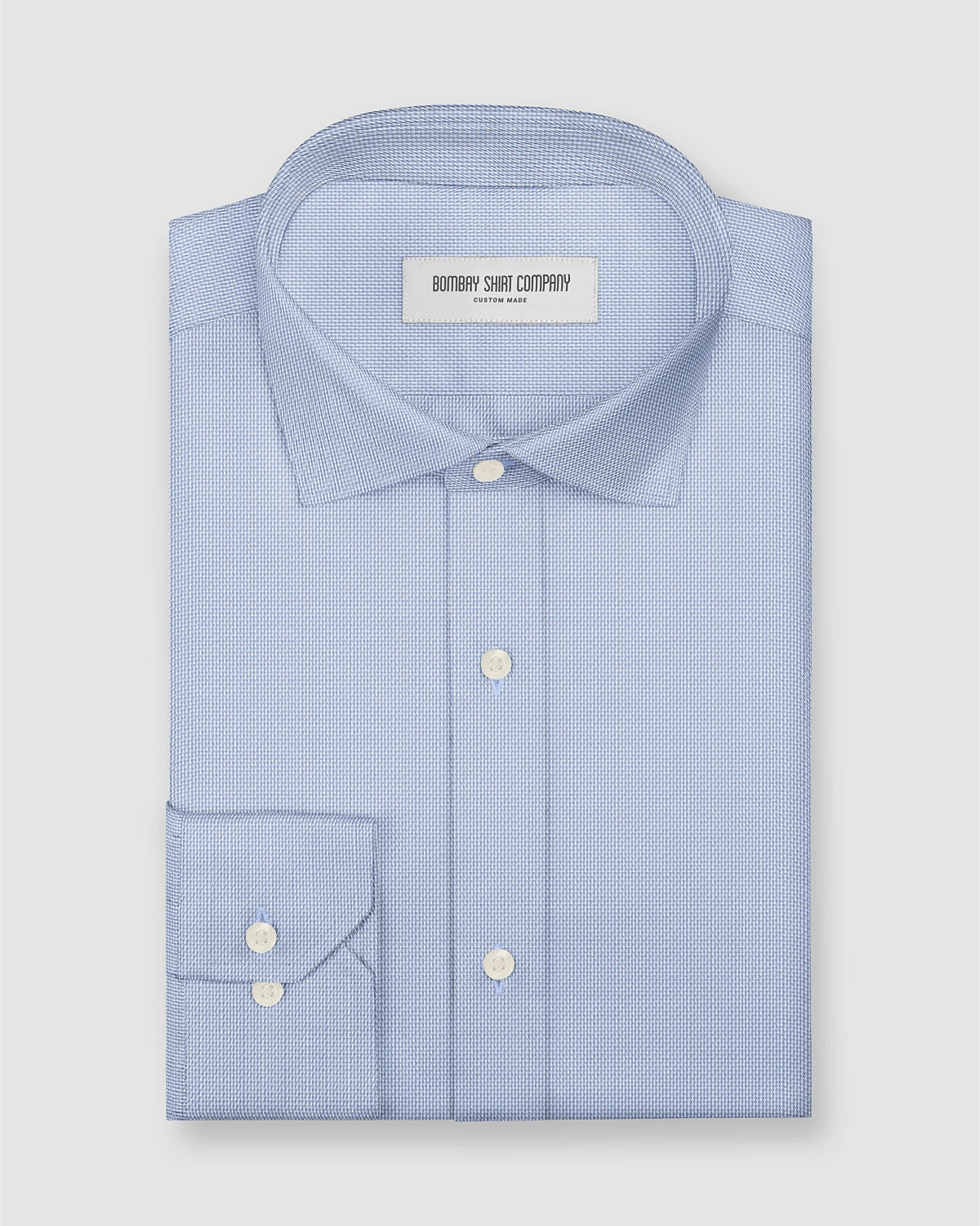 Altair Dobby Shirt - Blue & White