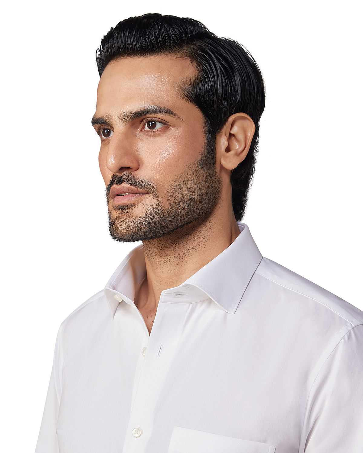 Cotton Oxford Shirt - White