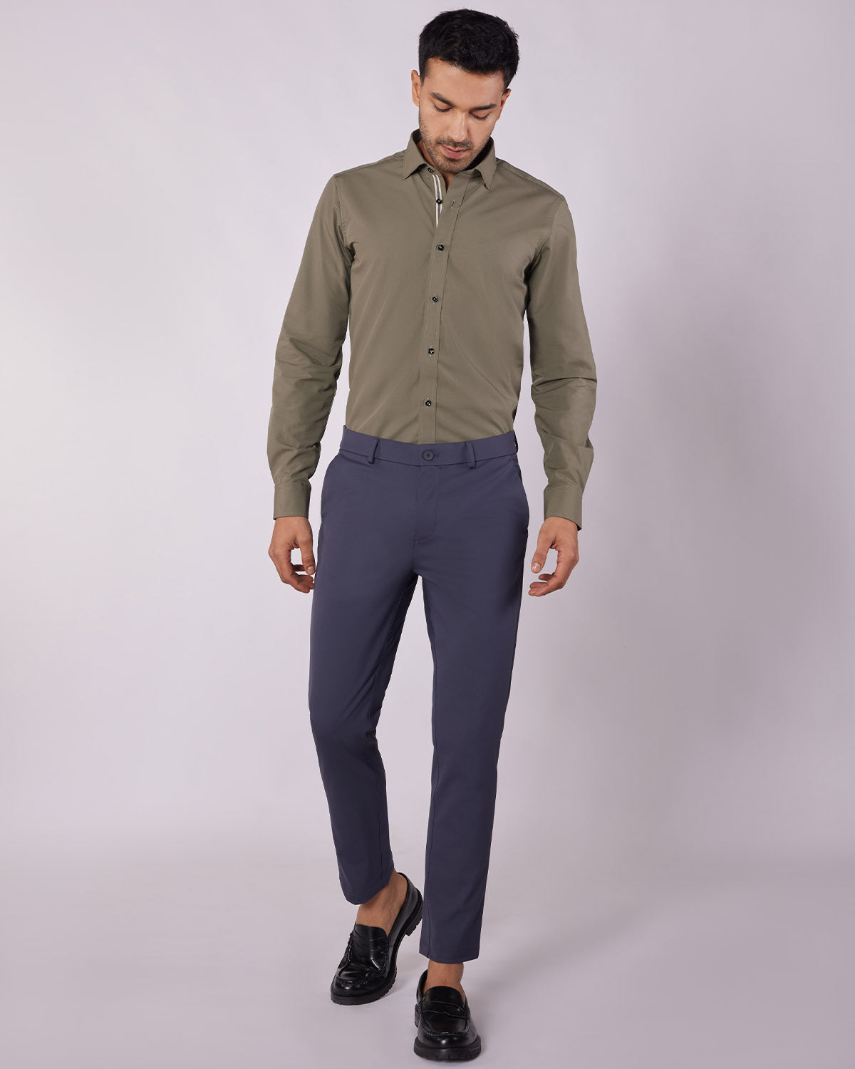 Buy Steel Grey Pant | Beyours