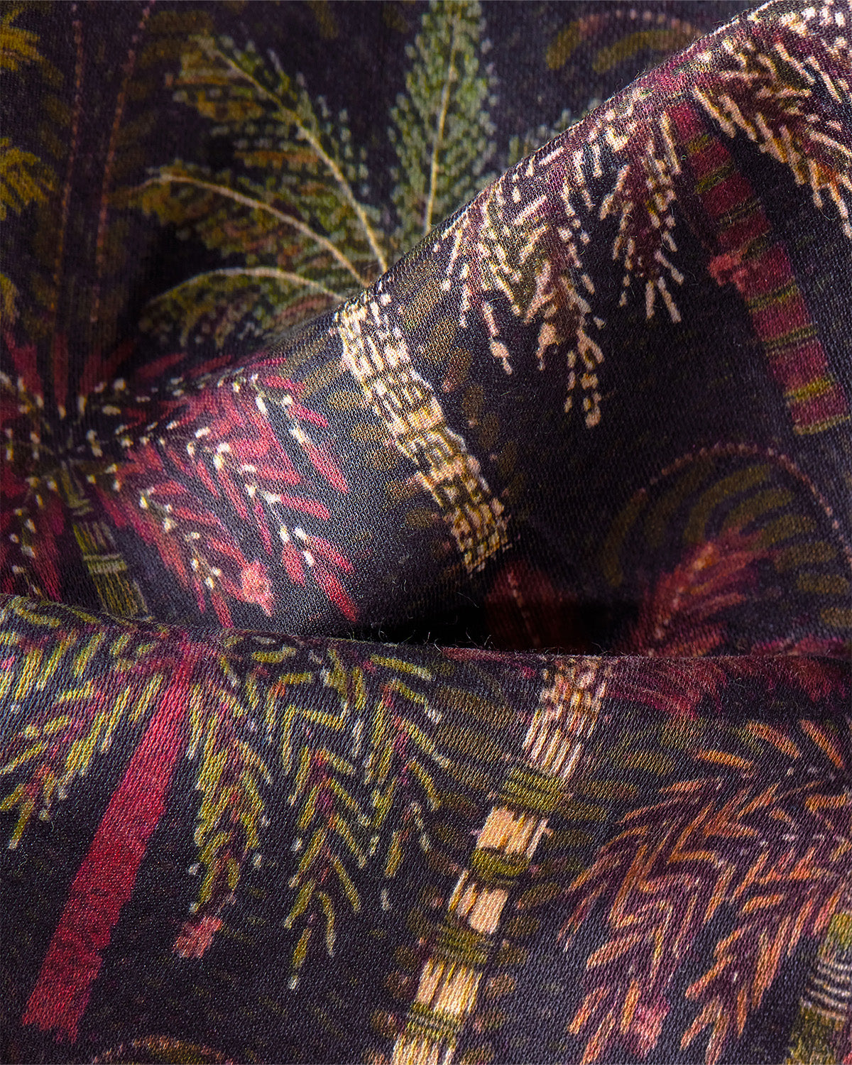 Shadowpalm Cotton Silk Printed Shirt - Multicoloured