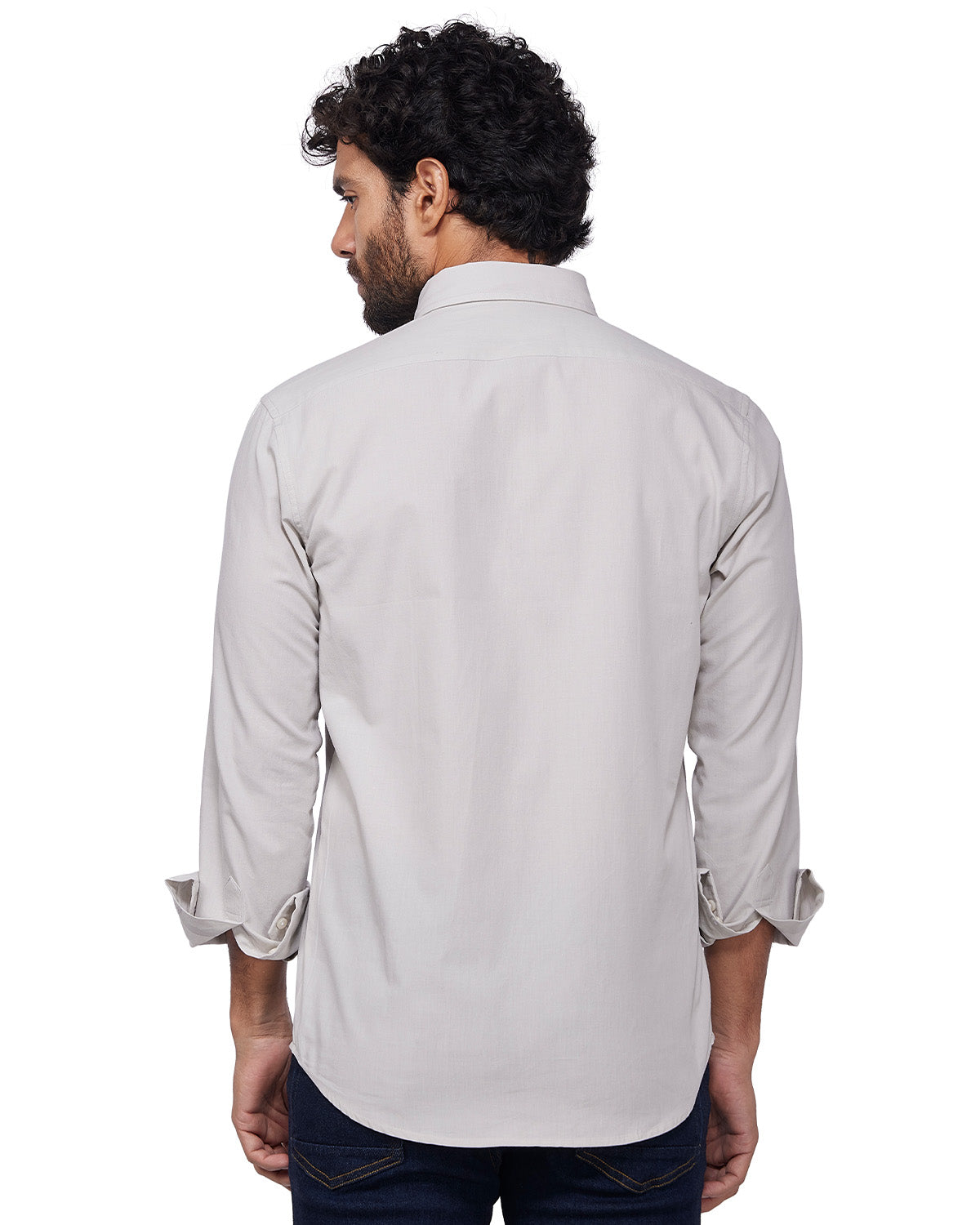 Japanese Poplin Shirt - Beige