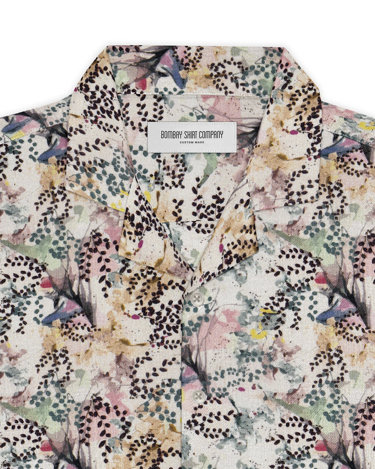 Meadowlight Cotton Silk Printed Shirt - Multicoloured