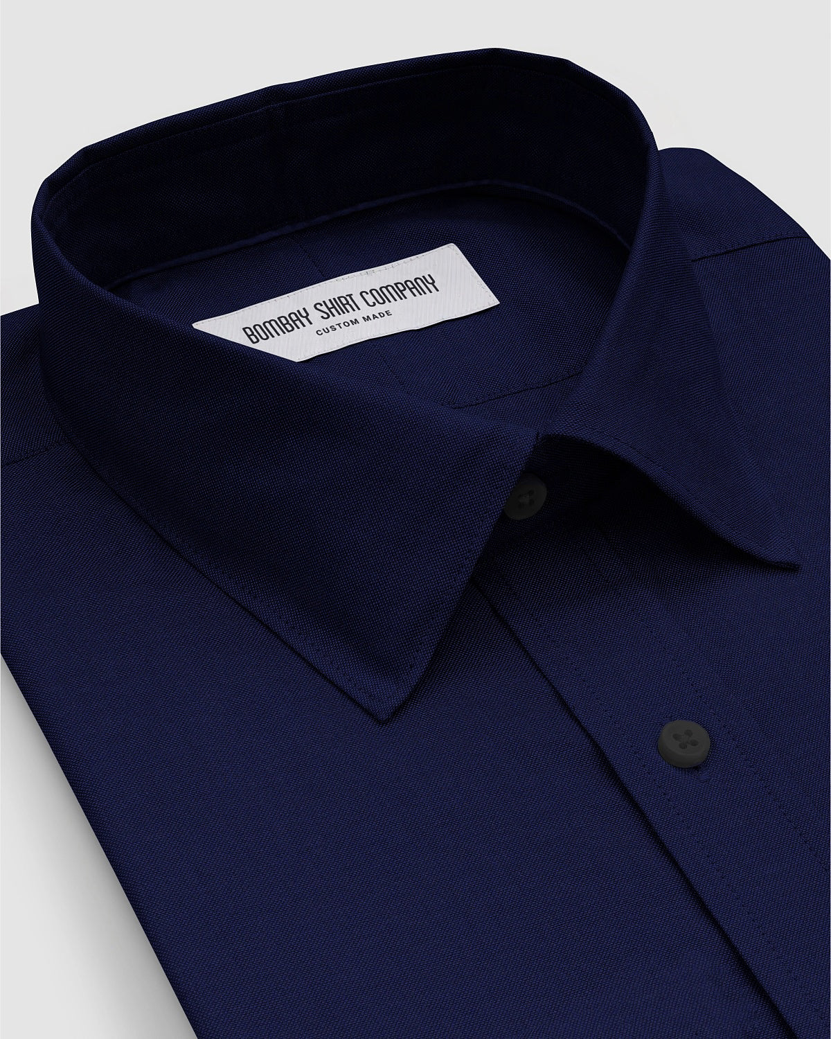 Atlas Satin Shirt - Navy