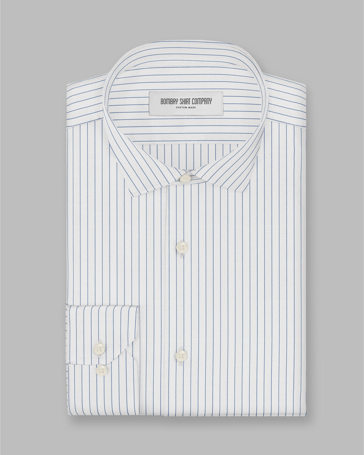 Pegasus Oxford Striped Shirt - Blue & White