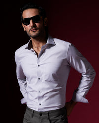 Veritas Slubby Twill Shirt - Grey