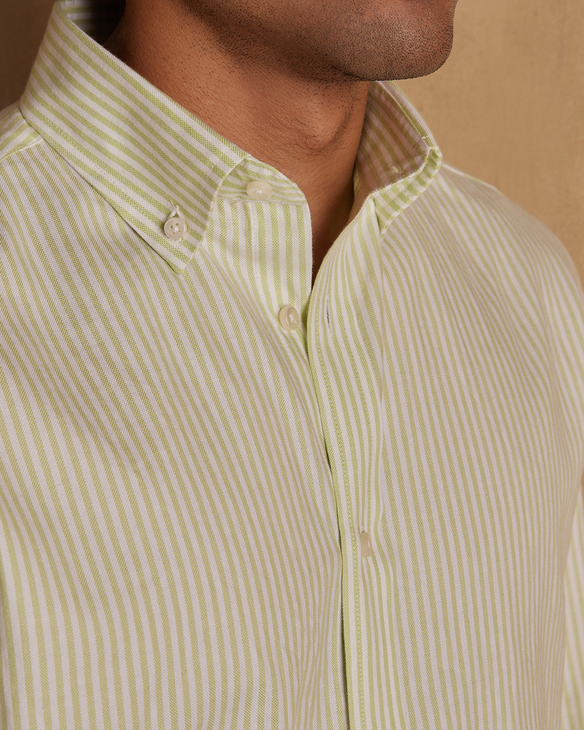Greenfinch Oxford Striped Shirt