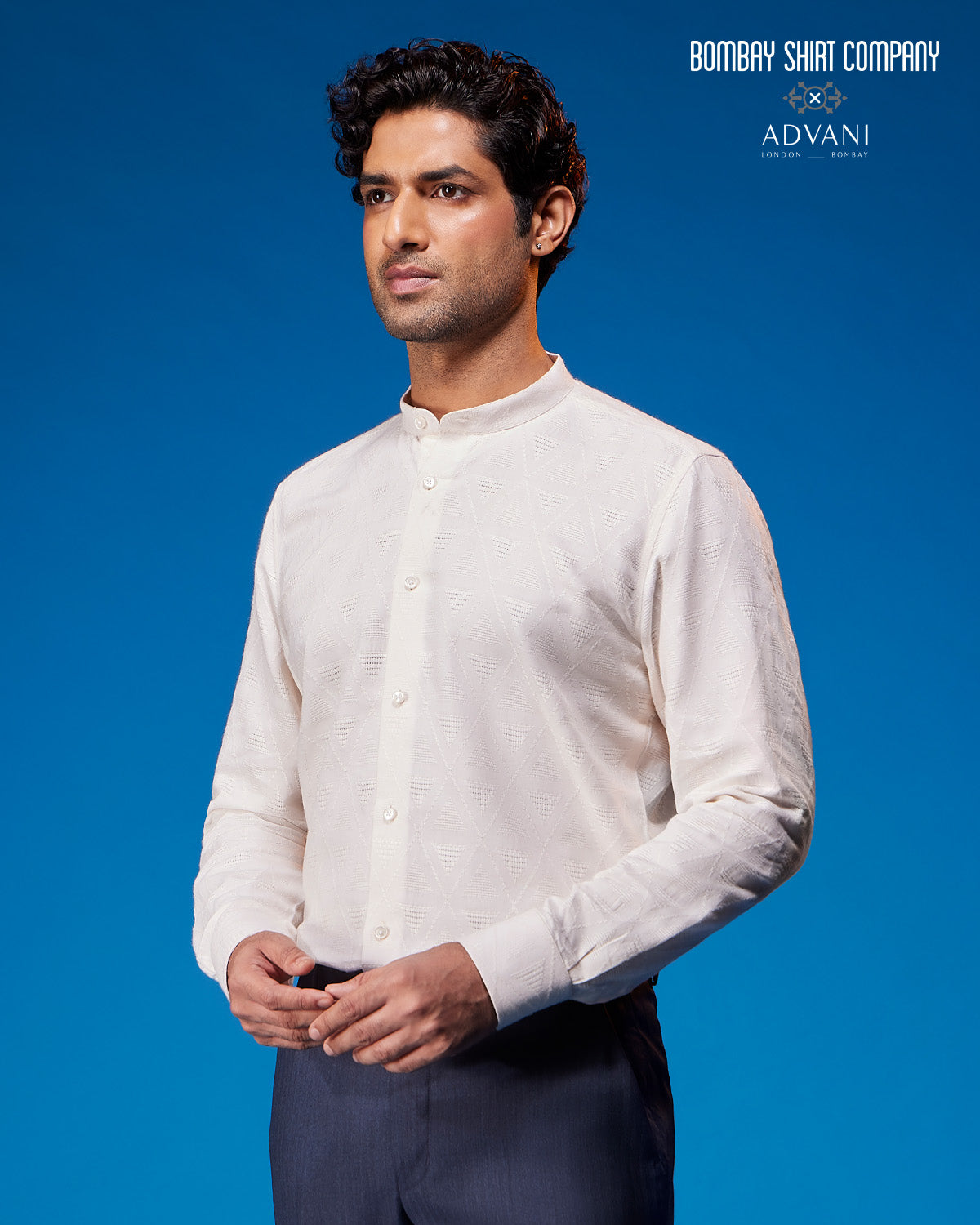 BSC x ALB | Martini Jacquard Shirt - Cream