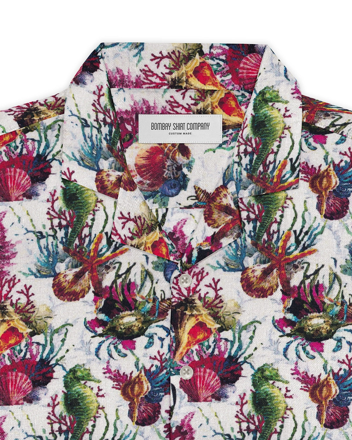 Aquaflora Cotton Silk Printed Shirt - Multicoloured
