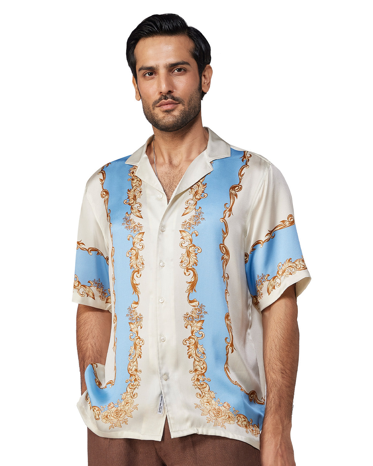 100% Silk Shirt - Granada