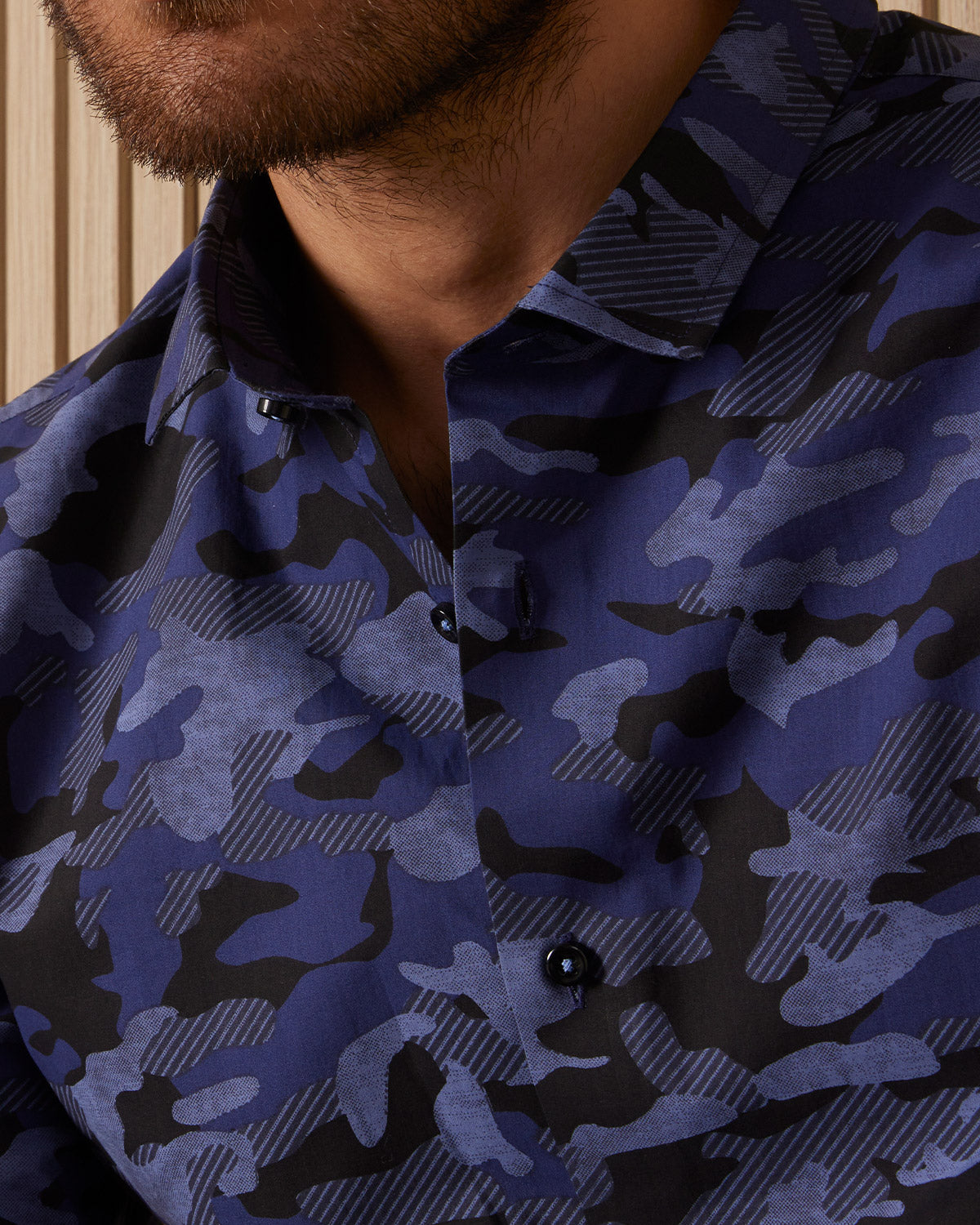 Aqua Camouflage Shirt