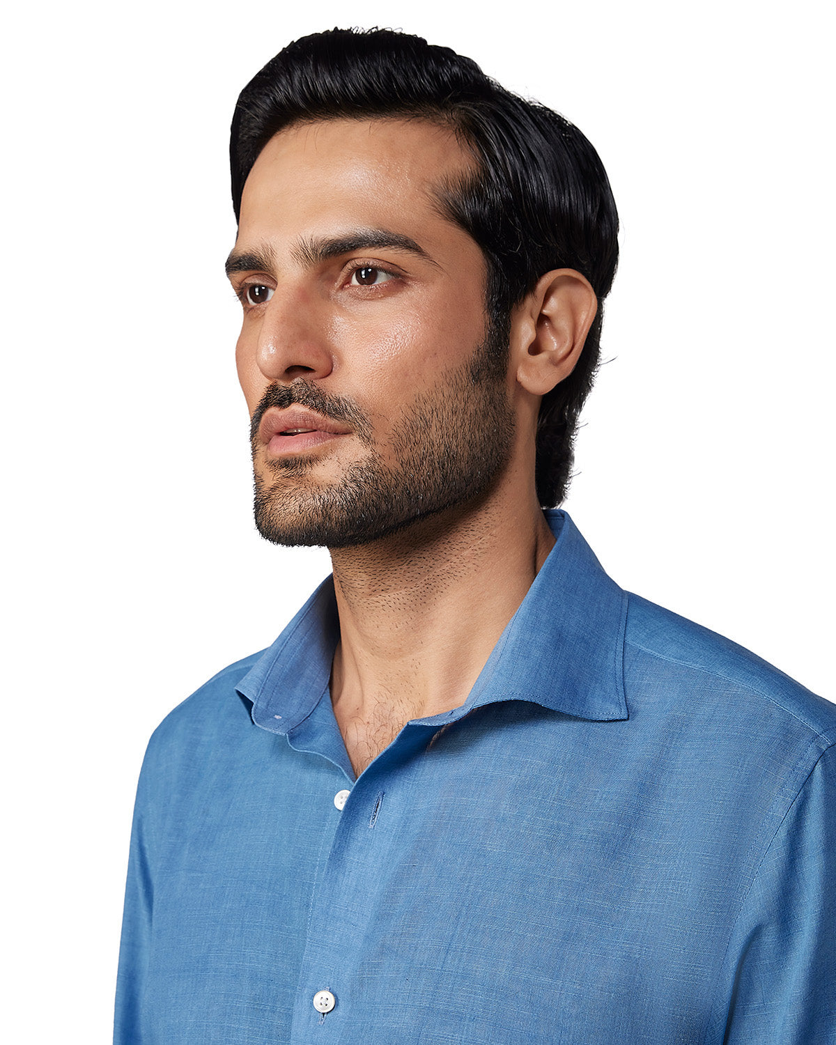 Japanese Cotton Shirt - Light Blue