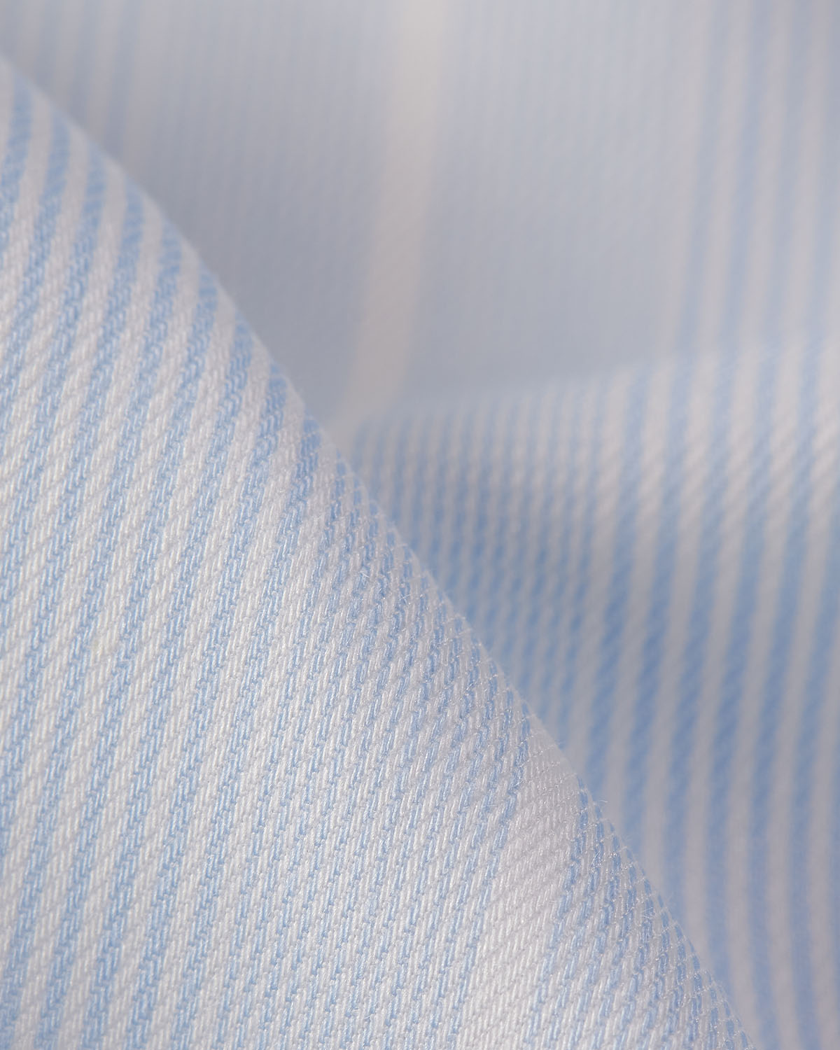 Riviero Twill Striped Shirt - Blue