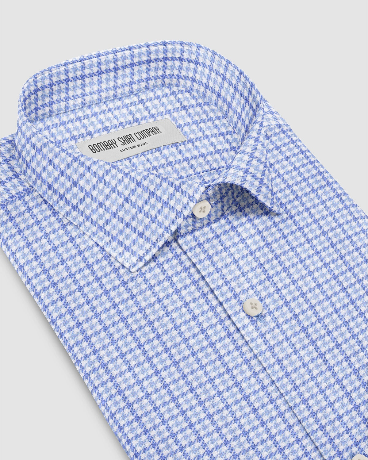 Primus Twill Checked Shirt - Blue
