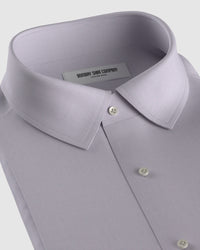 Smooth Cotton Shirt - Purple