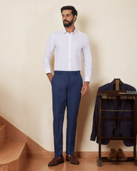 White Stretch Cotton Shirt