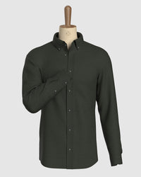 Cotton Linen Shirt - Green