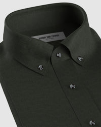 Cotton Linen Shirt - Green