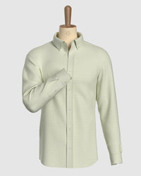 Oxford Striped Shirt - Green