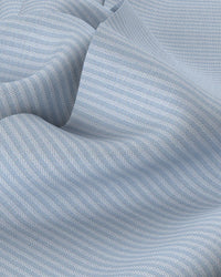 Luthai Wrinkle-Free Herringbone Shirt - Blue