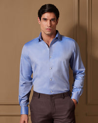Manhattan Blue Twill Shirt