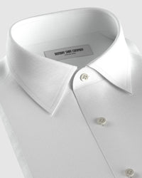 Benton Twill Shirt - White