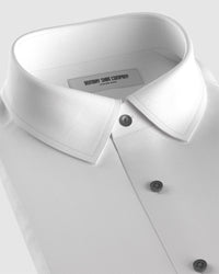 Easy-care Stretch Oxford Shirt - White