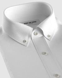 Washed Oxford Shirt - White