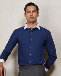 Navy Banker Shirt