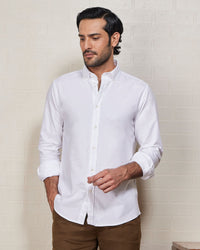 White Washed Oxford Shirt