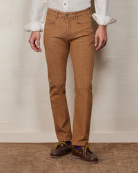 Japanese Desert Ochre Stretch Jeans - Ochre
