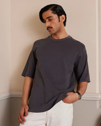Luxe Oversized T-shirt - Dark Grey