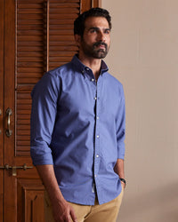 Dark Blue Oxford Shirt