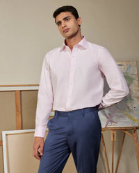 Light Pink Cotton Poplin Shirt