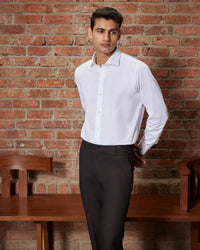 White Cotton Poplin Shirt