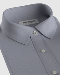 Soft Washed Linen Shirt - Pearl Grey