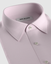 Easy-care Stretch Cotton Shirt - Pink