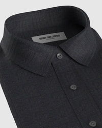 Japanese Cotton Knit Shirt - Black