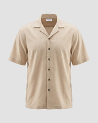 Ecru Dobby Corduroy Shirt