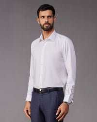 Soktas White Soft Twill Shirt