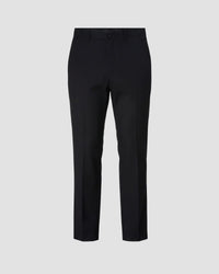The Ellington Herringbone Dress Pants - Navy