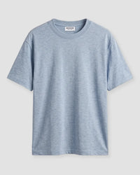 Slub Relaxed T-Shirt- Ice Blue