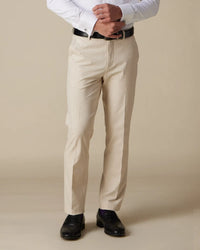 Cortello Stretch Ready-to-Wear Dress Pants - Beige