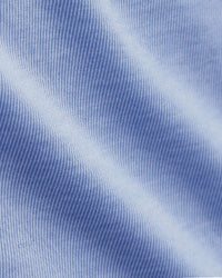 Japanese Stretch Striped Knit Shirt - Light Blue