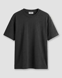 Luxe Cotton Oversized T-shirt - Charcoal Grey